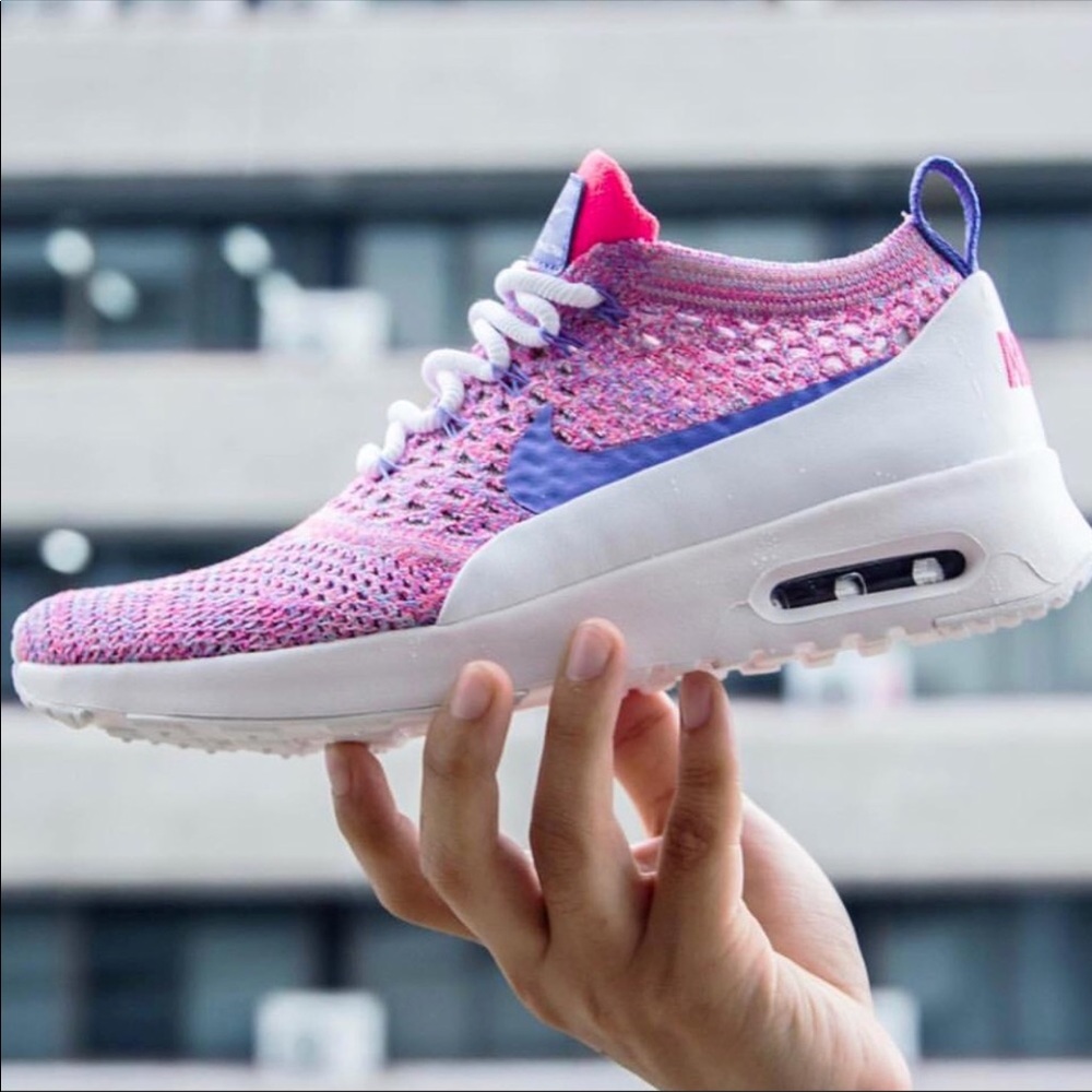 NWT濾Nike Air Max Thea Flyknit Pink - Picture 2 of 8